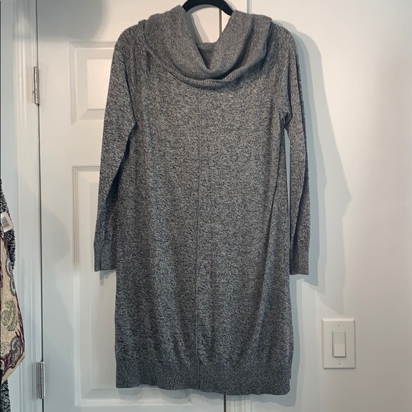 Express Cowl Neck Sweater Dress - Picture 9 of 9